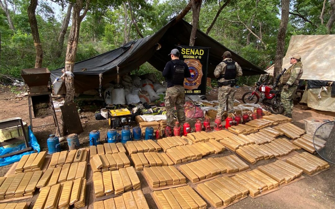 SENAD dio un golpe al narcotráfico en Bella Vista Norte