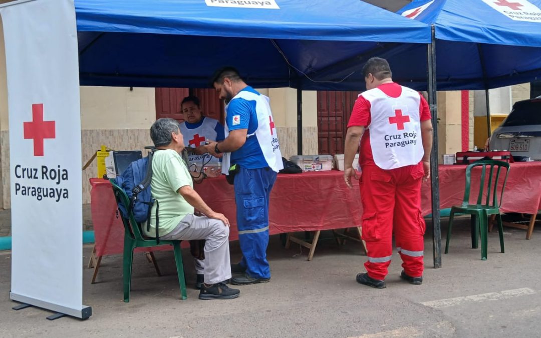 Operativo Caacupé: la Cruz Roja Paraguaya ya se encuentra presente para asistir a los peregrinos