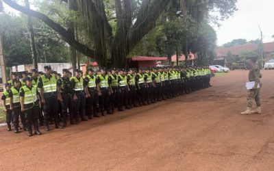 Alto Paraná se refuerza con la incorporación de 103 nuevos agentes de la Policía