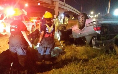 Joven nativa muere en vuelco de vehículo: conductor dio positivo al alcotest