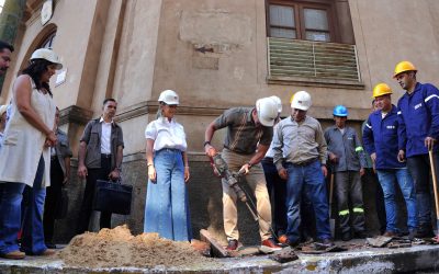 Inicia segunda fase de cableado subterráneo sobre calle Palma