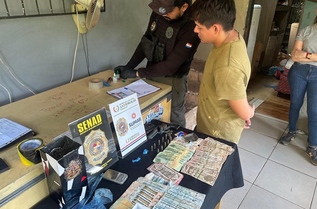 Senad desactiva foco de venta de cocaína en San Bernardino