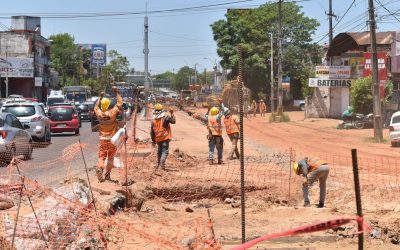 Desde este lunes, bloquearán un tramo de la avda. Eusebio Ayala por obras 