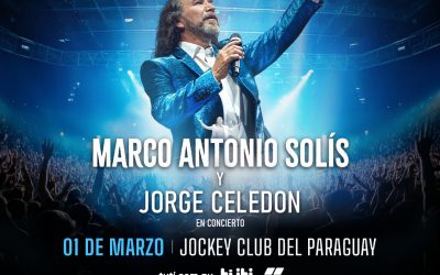 ¡Marco Antonio Solís y Jorge Celedón llegan a Paraguay en marzo!