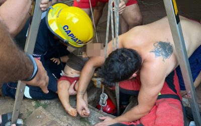 Capiatá: niño cayó a un pozo y un hombre se arrojó para salvarlo