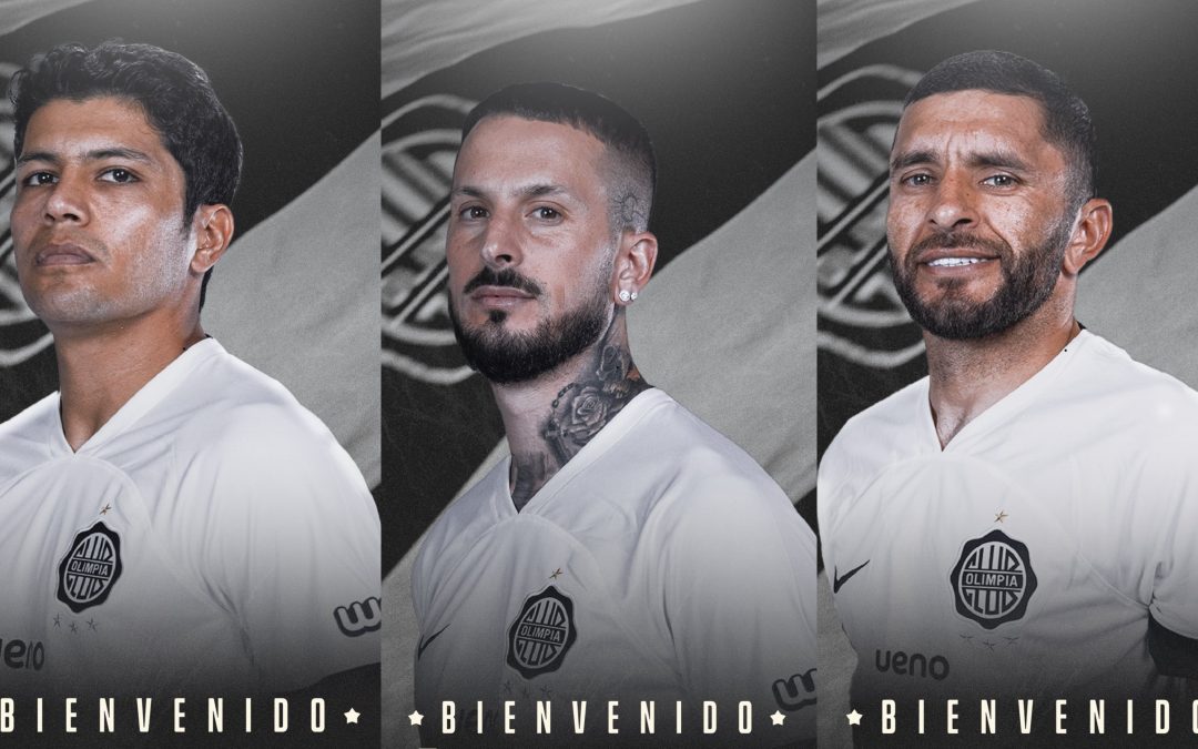 ¡Olimpia presentó a sus primeros siete refuerzos!