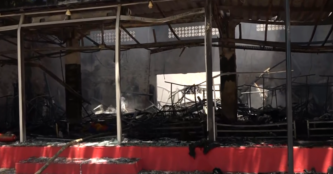 Incendio en Fernando de la Mora: bomberos controlaron el fuego