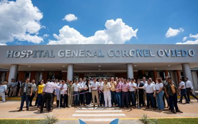 Coronel Oviedo: estrenan hospital de última generación