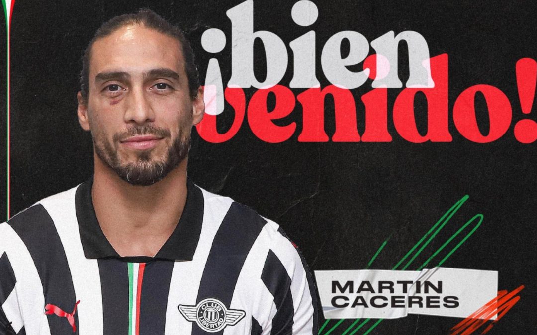 Libertad hizo oficial la contratación del uruguayo Martín Cáceres