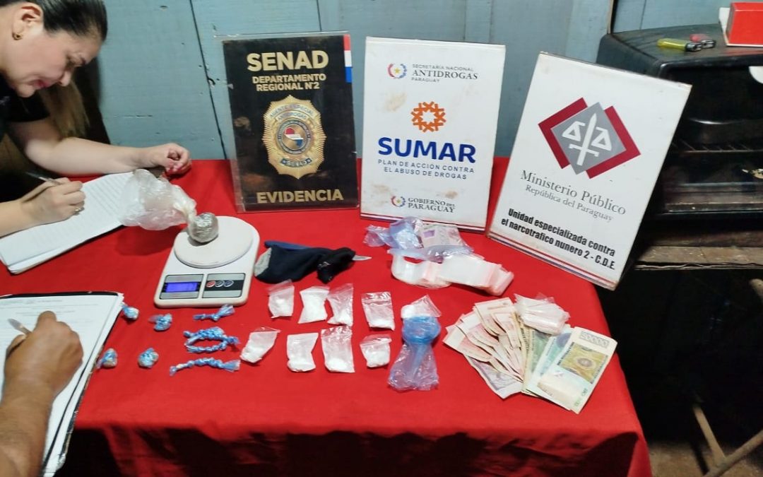SENAD logró sacar de circulación focos de microtráfico en Nanawa y CDE