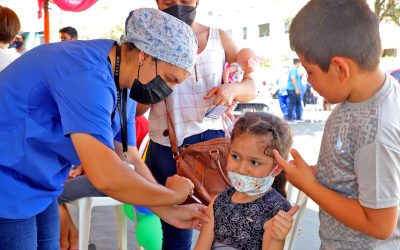 Desde Salud instan a los padres completar el esquema de vacunación