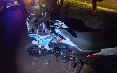 Joven muere tras caer de su motocicleta en Ciudad del Este