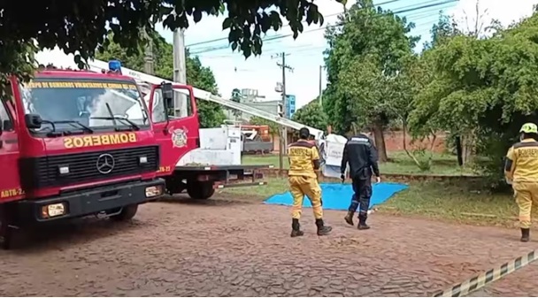 Trágico accidente laboral: obrero murió electrocutado en Ciudad del Este