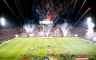 Una verdadera fiesta, la previa del gran duelo entre Paraguay y Chile