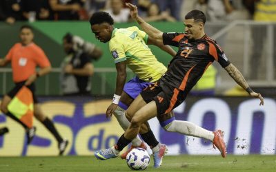Sobre el final, Brasil venció a Colombia por Eliminatorias