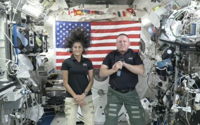 Astronautas atrapados en el espacio regresarán a la Tierra este martes