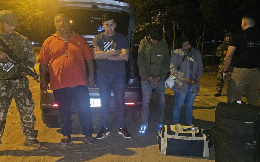 Detienen a cuatro personas que transportaban marihuana “Skunk”