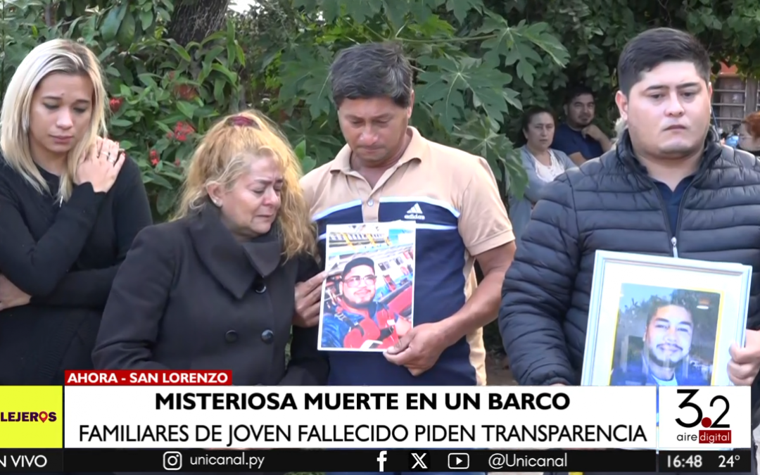 Joven falleció en extrañas circunstancias: familiares exigen esclarecimiento