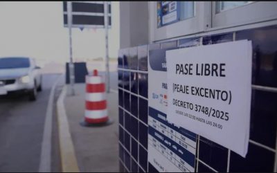 Durante este domingo rige la tarifa cero en los 16 puestos de peajes del MOPC