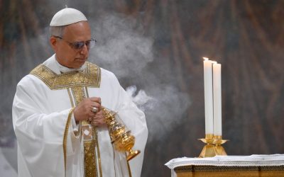El papa León XIV presidió su primera misa como pontífice