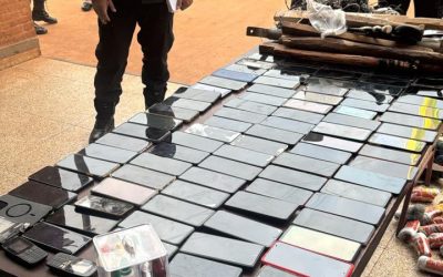 Encarnación: incautan 91 celulares durante requisa en el Cereso