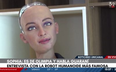 Sophia: la robot humanoide es de Olimpia y habla guaraní