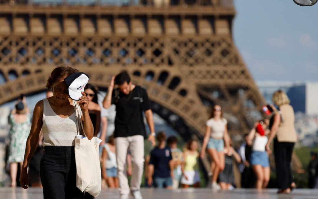 Alerta roja en París por ola de calor que asfixia parte de Europa