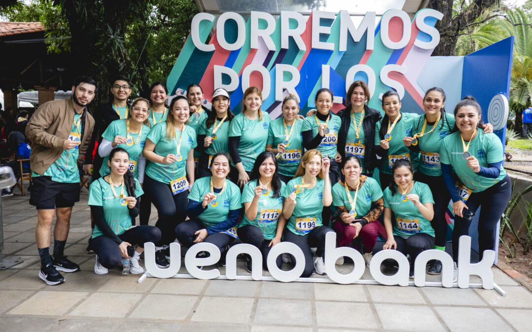 ueno bank fue el sponsor oficial de la emblemática corrida de la Fundación Dequení