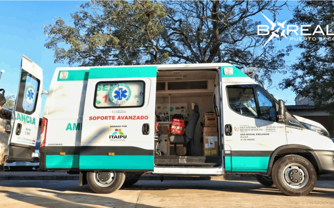 Nueva ambulancia para hospital Regional de Pilar