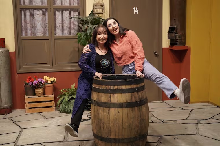 ¡Majo habló con la actriz que da vida a “Chilindrina” en la serie de Chespirito!