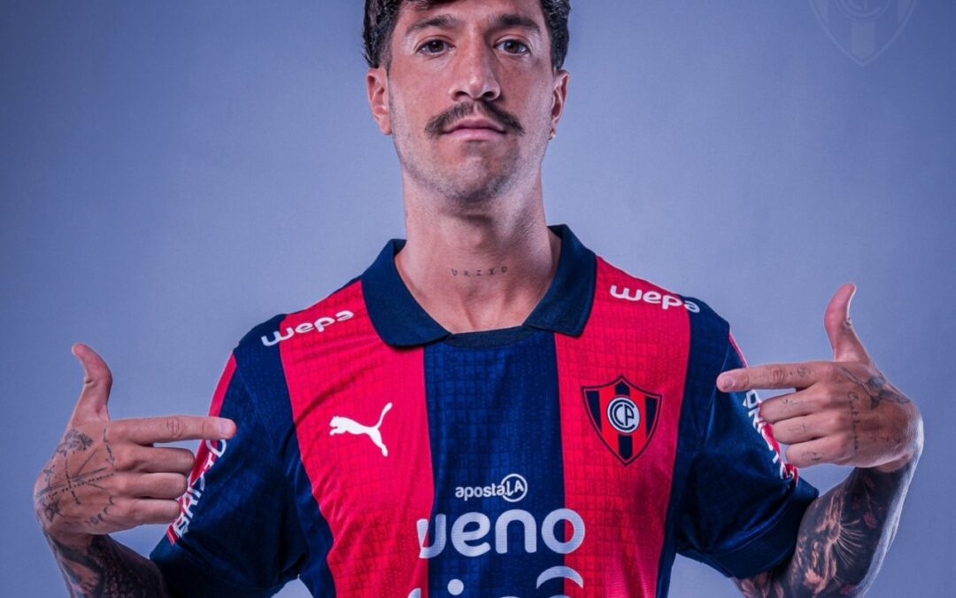 Cerro Porteño presentó a Fabricio Domínguez como su quinto refuerzo