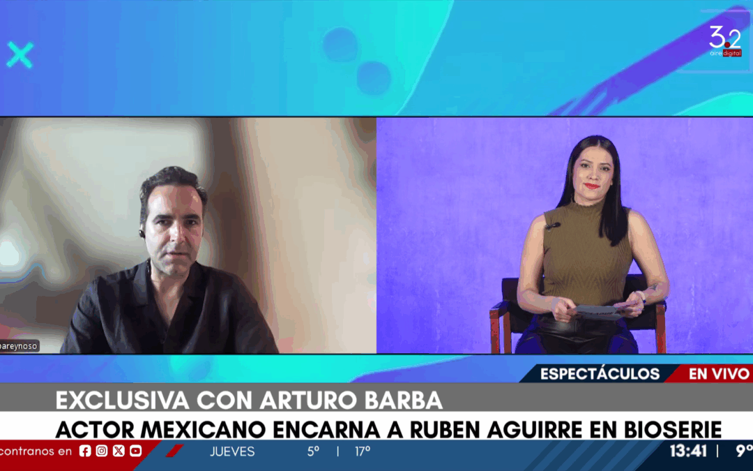 ¡Majo entrevistó al actor que interpreta al Profesor Jirafales en la serie de Chespirito!