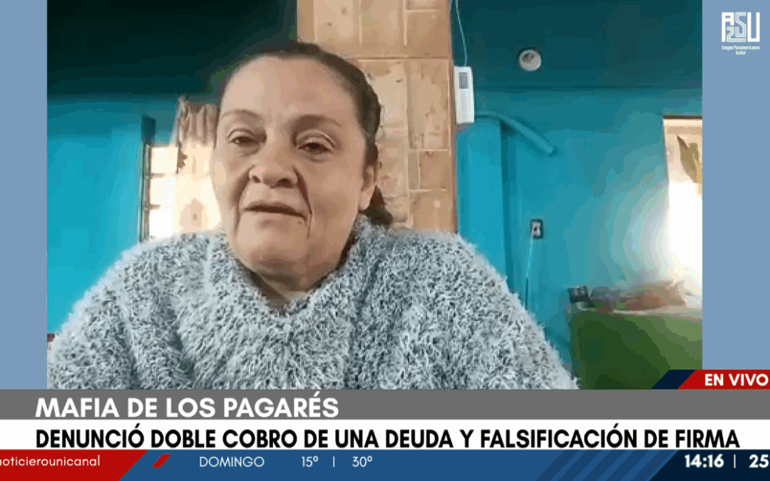 Mafia de los pagarés: docente denuncia que embargaron su salario dos veces por una misma deuda