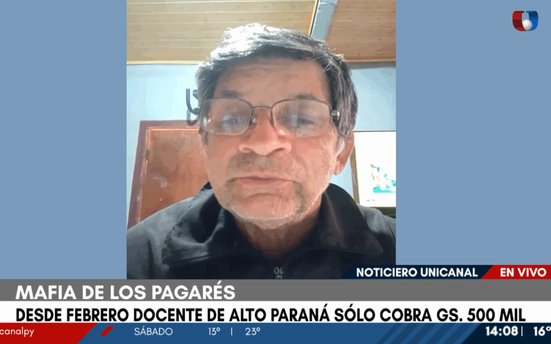 Mafia de los pagarés: “Hago cualquier cosa, trabajo como ayudante de albañil para sobrevivir”