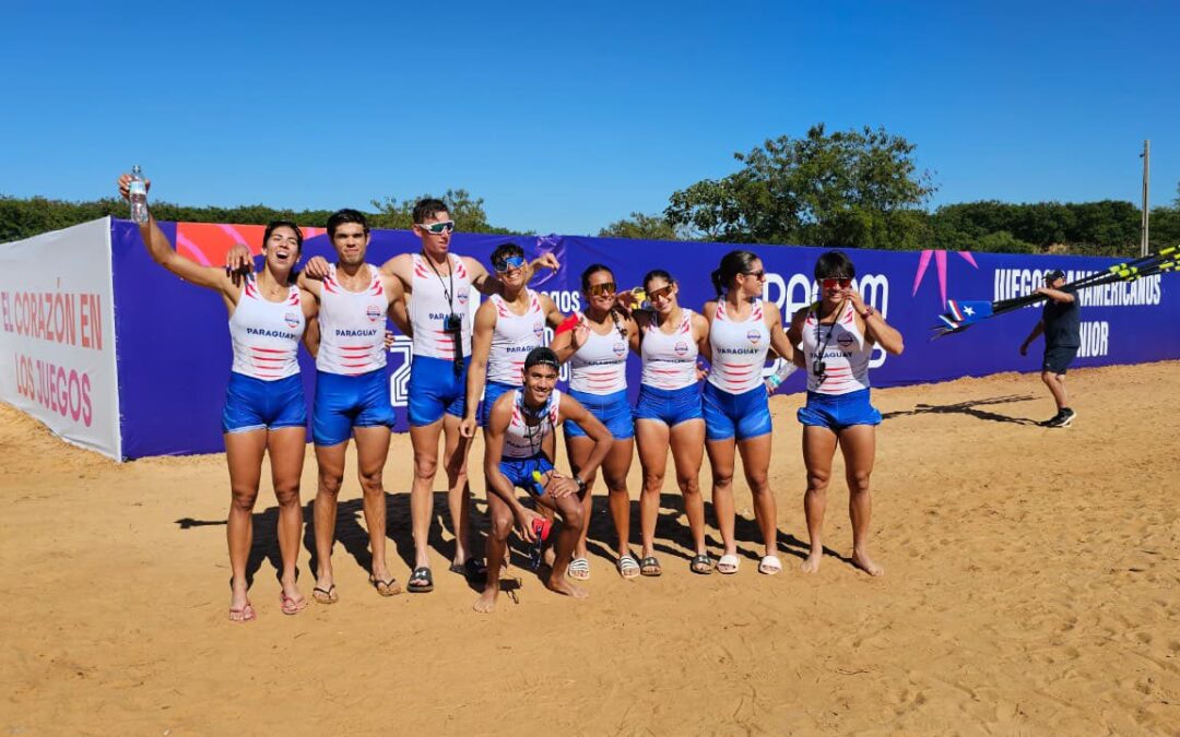 ¡El remo da la octava medalla a Paraguay en los Panamericanos Junior!