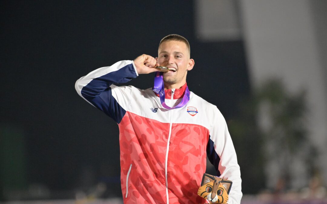 Lars Flaming, medalla de oro en ASU: “Yo ya había dejado de entrenar porque no estaba avanzando”