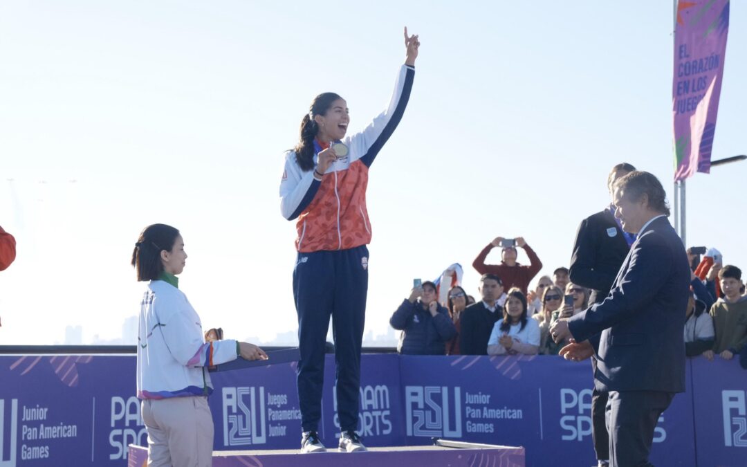 Nicole Martínez gana el primer oro para el Team Paraguay