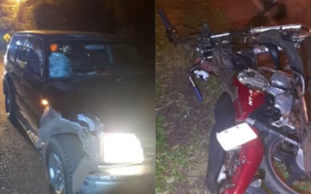 Accidente en Capiatá deja un motociclista fallecido