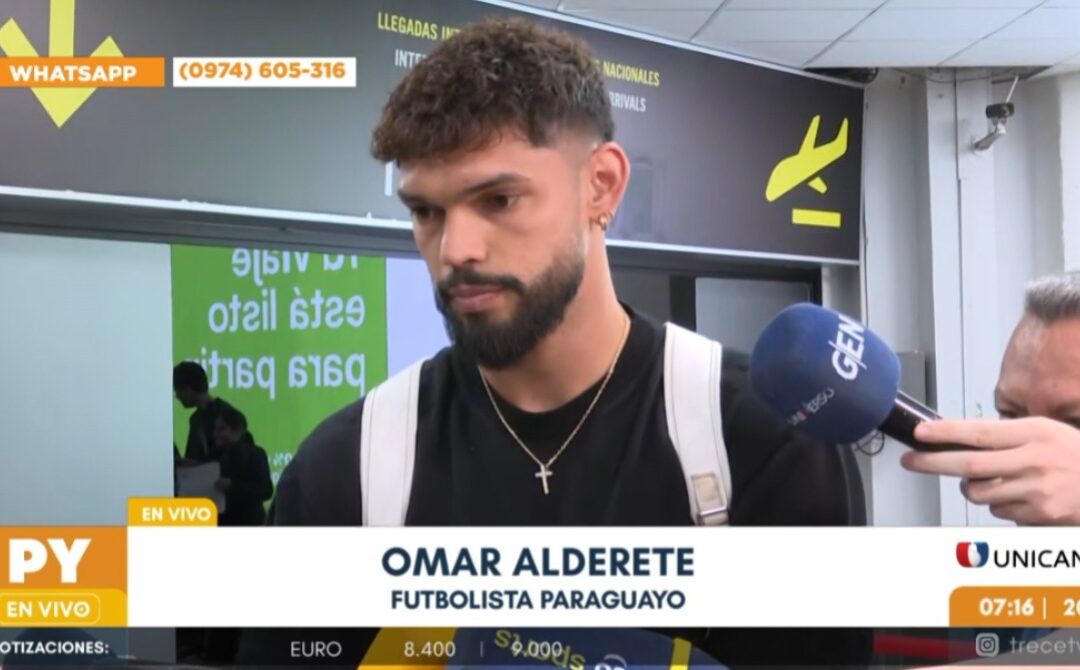 Omar Alderete: “Hay que ir con calma, será un lindo partido ante Ecuador”