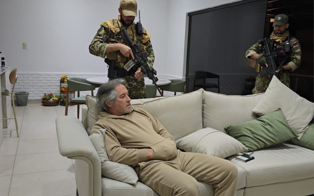 Capturan en Roque Alonso a presunto jefe criminal mexicano, vinculado al Cártel Jalisco