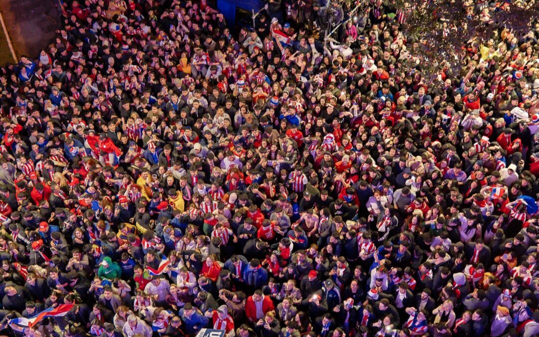 ¡Así se vivieron los festejos por la clasificación al Mundial luego de 16 años!