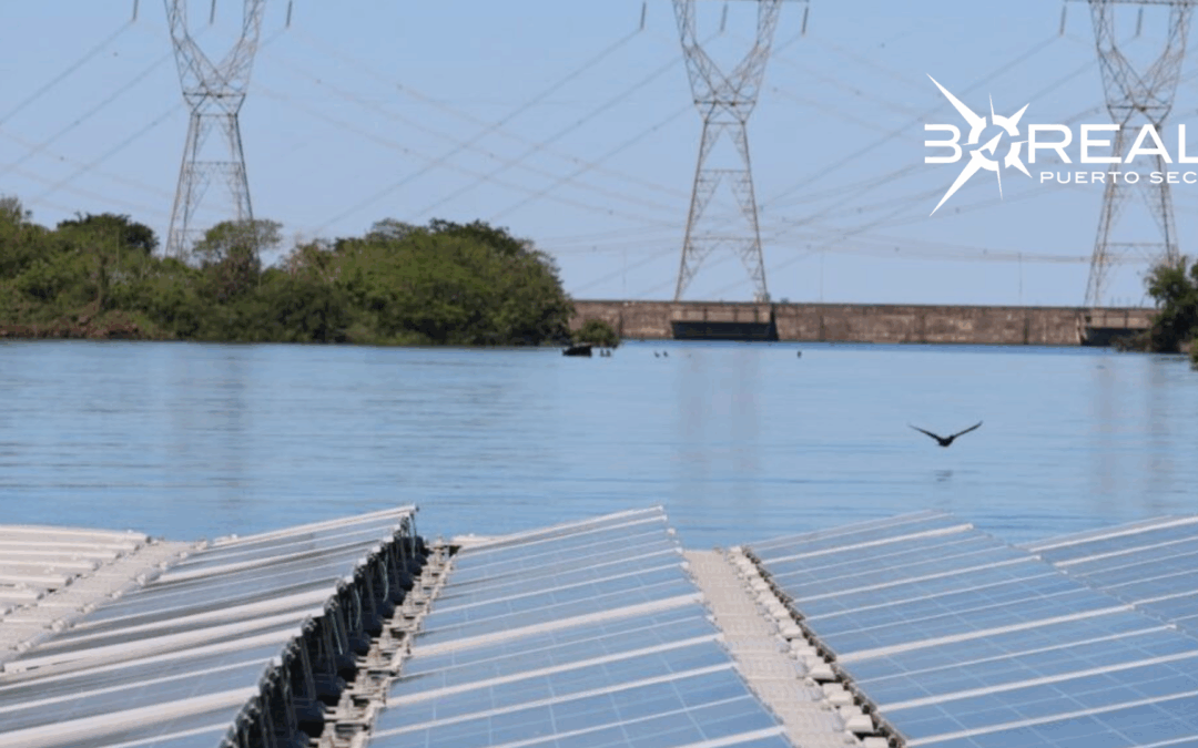 Itaipú inicia energización de su primera planta solar flotante en Hernandarias