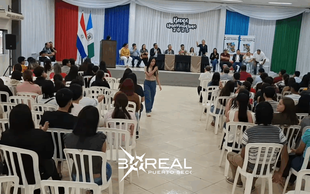 San Pedro: Gobernación entregó becas para jóvenes universitarios