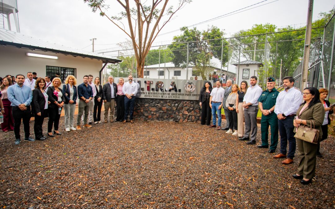 Inauguran Unidad de Tratamiento y Rehabilitación de Adicciones para adolescentes
