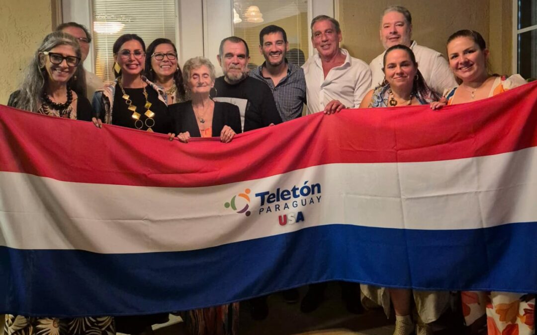 ¡Éxito total en eventos realizados por paraguayos en USA en apoyo a Teletón!