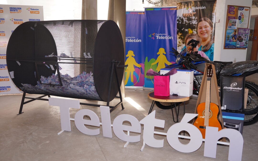 La Fundación Teletón realizó el sorteo de su tradicional rifa solidaria