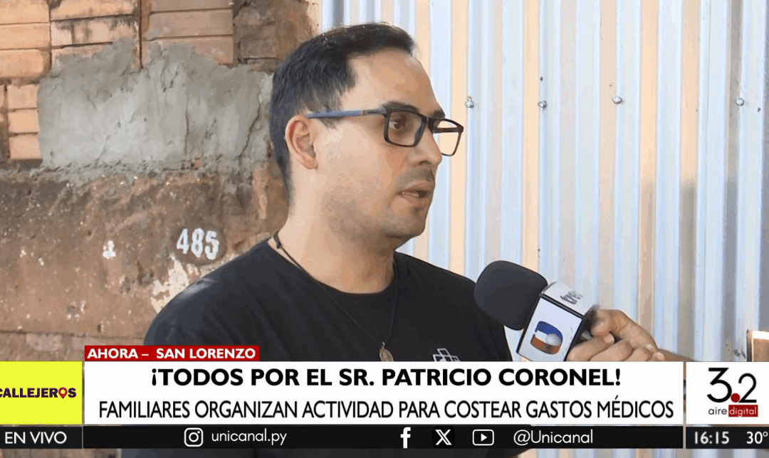 Todos por don Patrocinio: organizan teatro solidario para costear gastos médicos