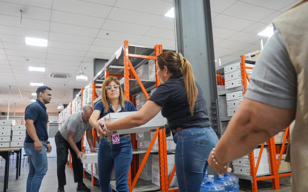 TSJE envía maletines electorales para elecciones en Ciudad del Este