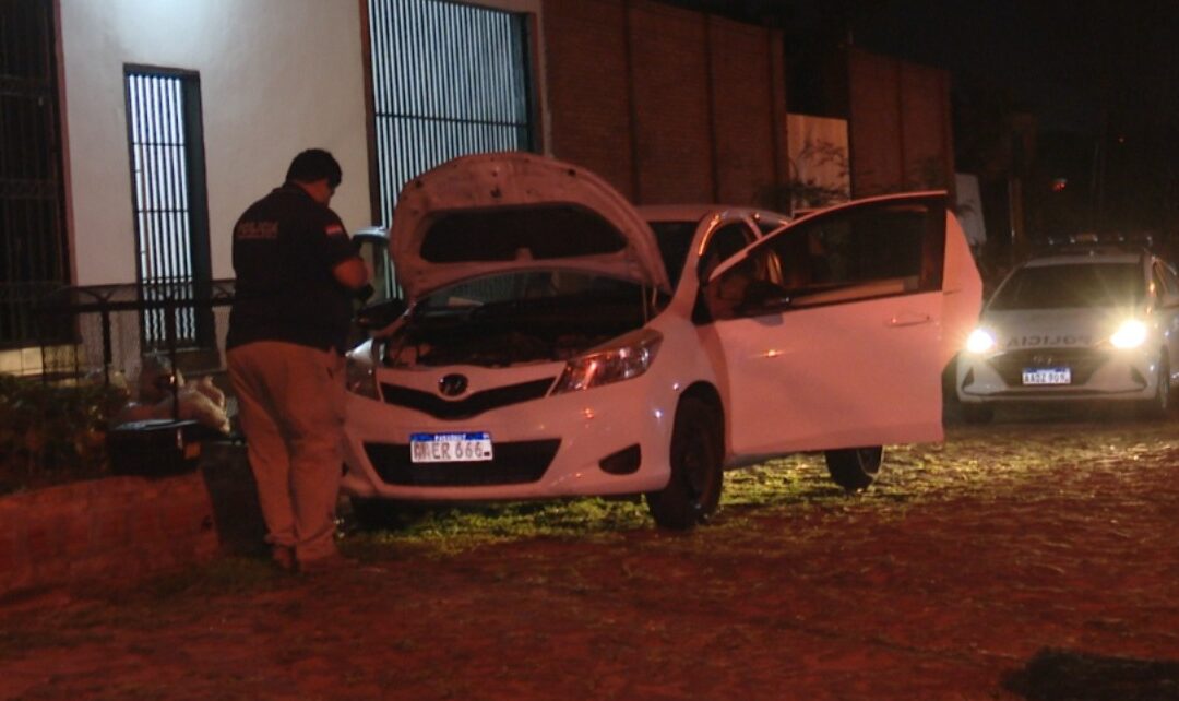 Automóvil hurtado en Fernando de la Mora fue recuperado en San Lorenzo