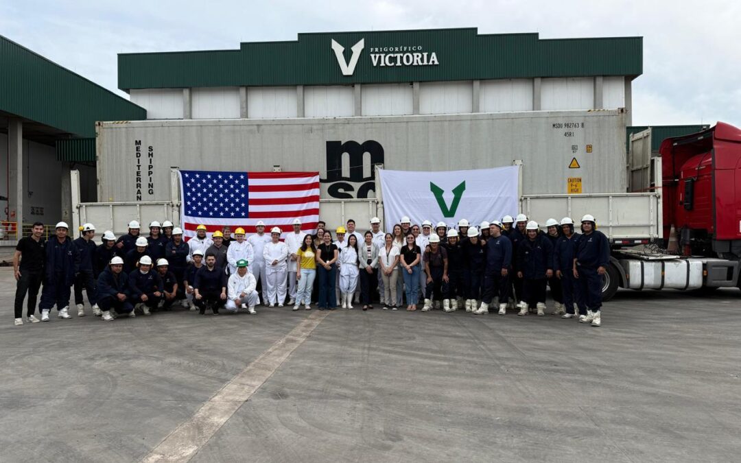 Frigorífico Victoria concretó primer envío de carne vacuna a Estados Unidos